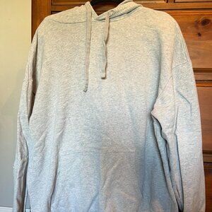 Offline by Aerie Hoodie in Grey Size Medium